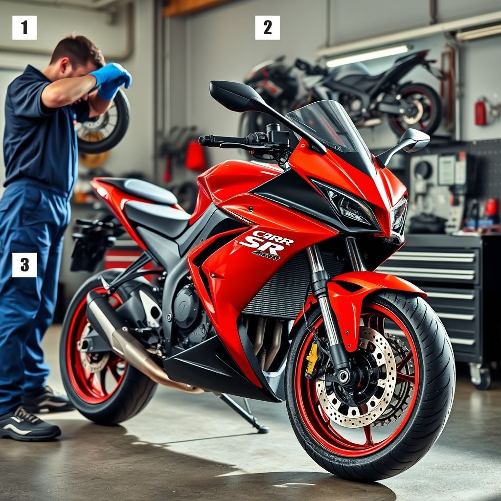 ขั้นตอนการตรวจเช็ค CBR650R 2026